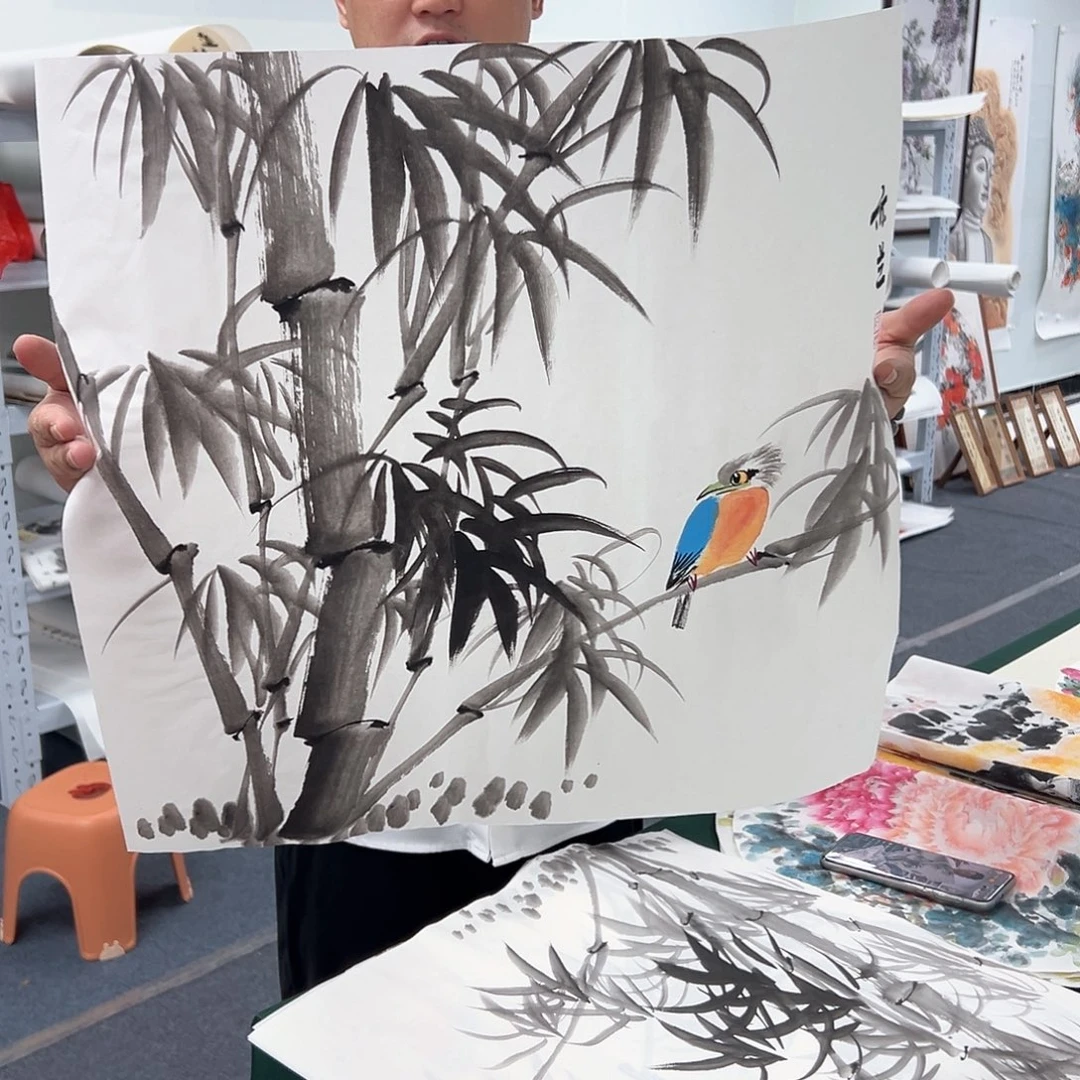 国画国画作品宣纸纯手绘