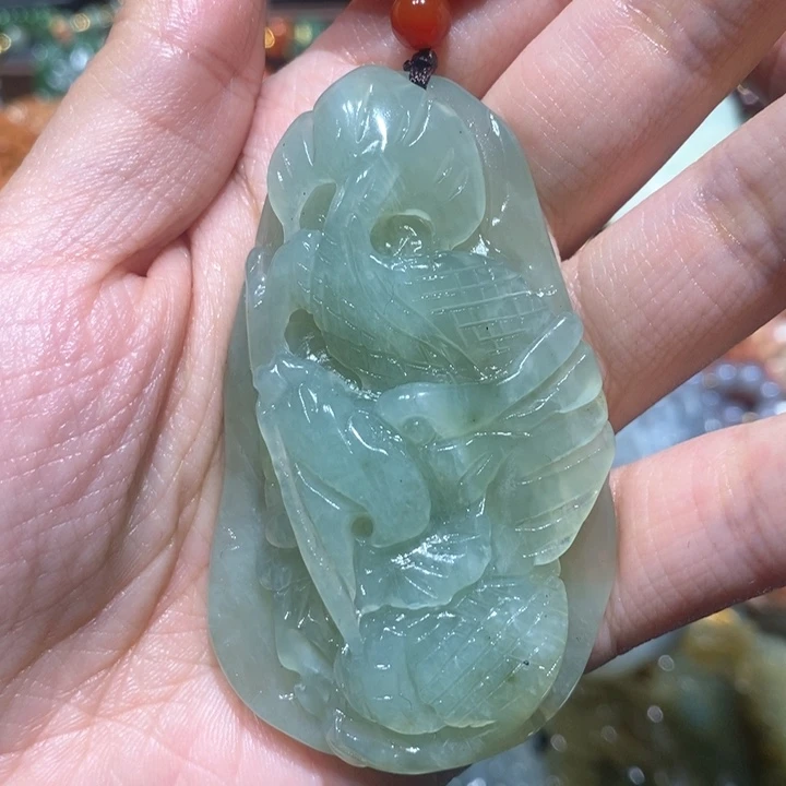 岫玉毛衣链未镶嵌