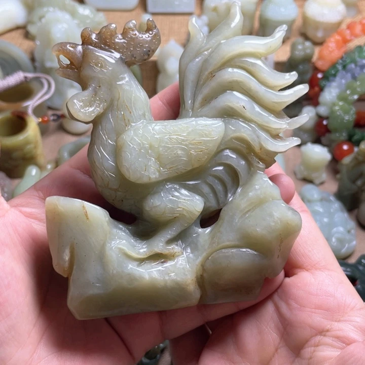 和田玉未镶嵌颈饰永*