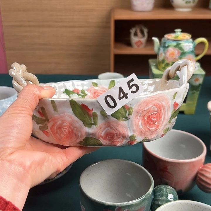 杯景德镇陶瓷手绘作品