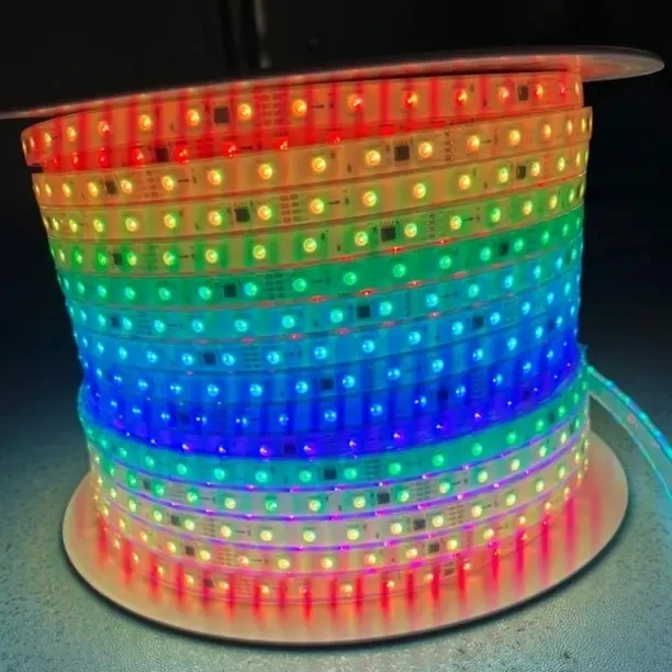 实心软硅胶幻彩高亮耐寒户外防水客厅吊顶灯带室外装饰灯线灯