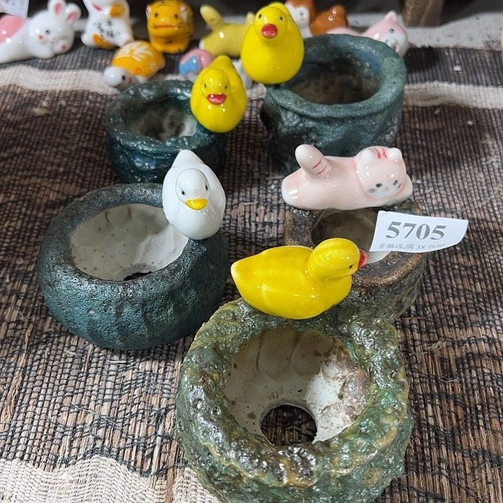 李***曼口4 手工花盆满30包邮