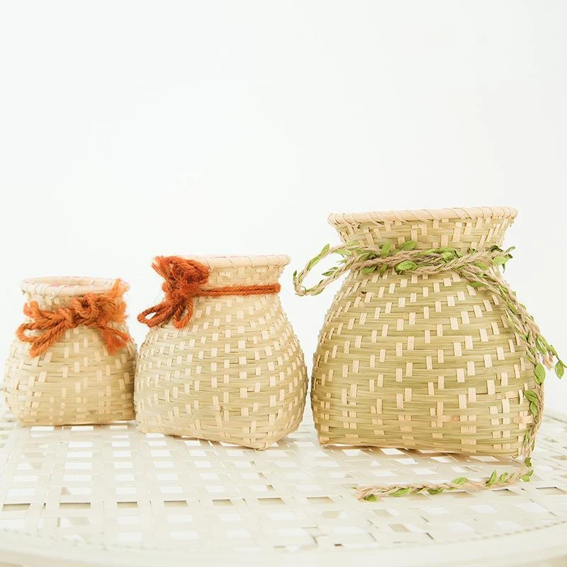 背篓货竹编不断竹制品道具竹篓农家舞蹈带绳采茶批发鱼篓筐竹编