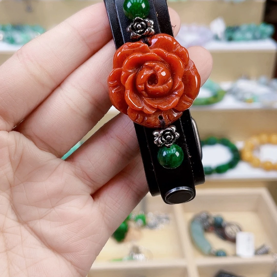 未镶嵌手链翡翠手链