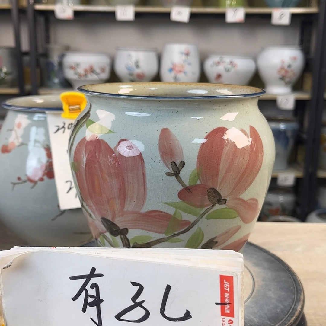 罐1wx景德镇陶瓷花盆