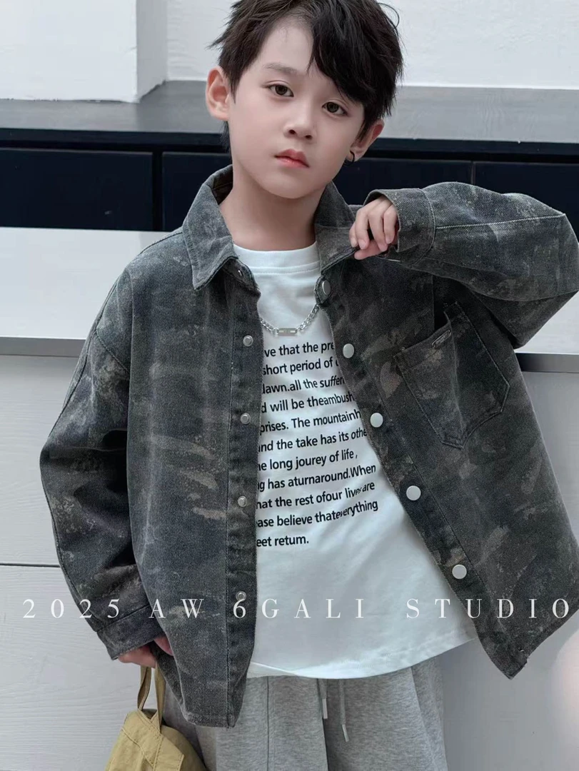 LGL-  69111 高货迷彩口袋夹克外套