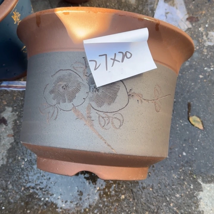 紫砂花盆特价商品