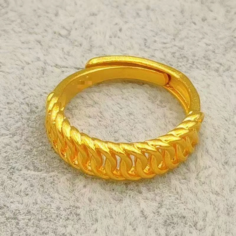 803活口指环情侣设计时尚工艺饰品女戒