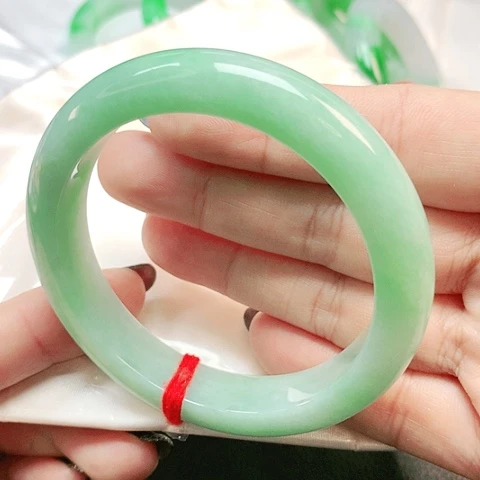 未镶嵌手镯翡翠正圈1353