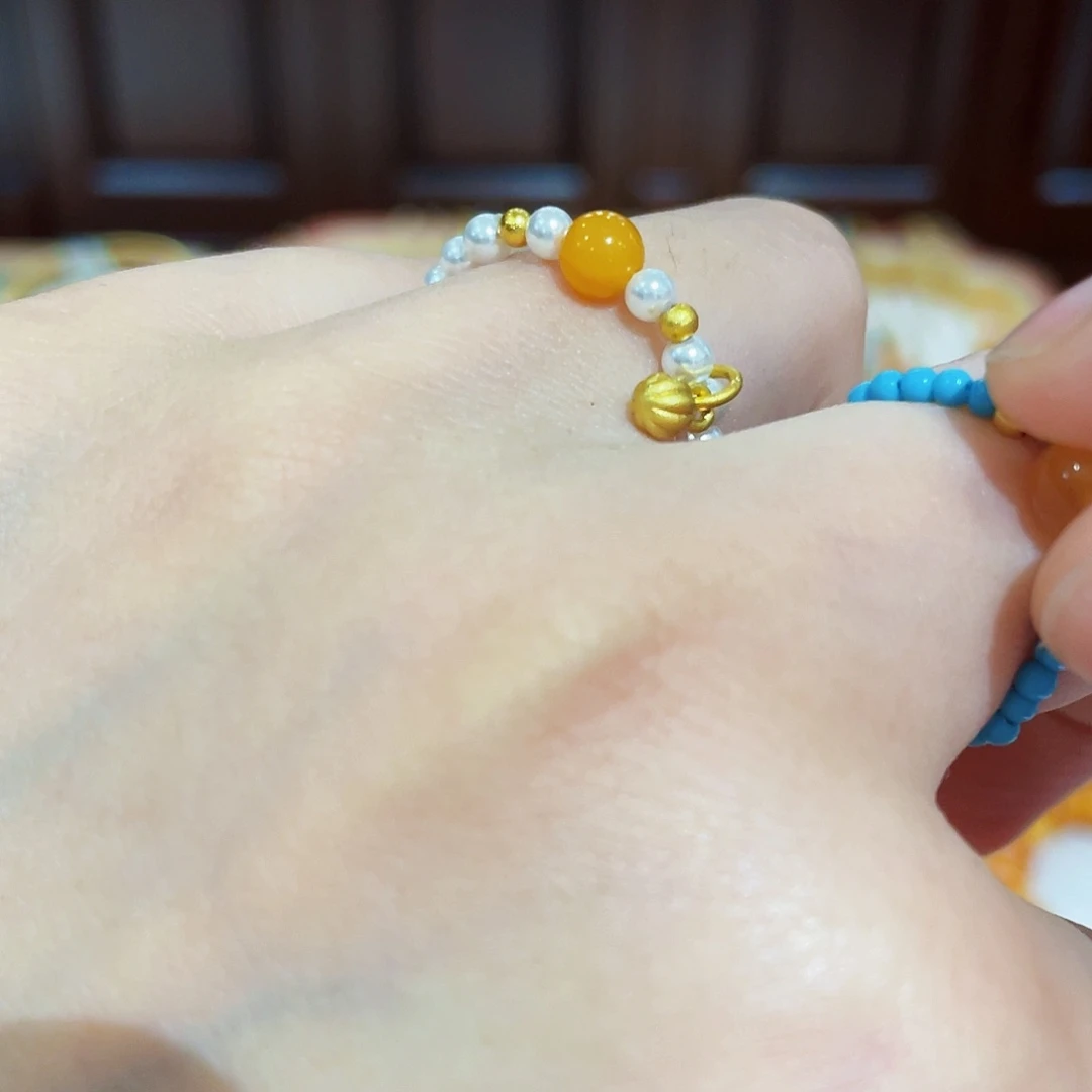 蜜蜡手链未镶嵌手串