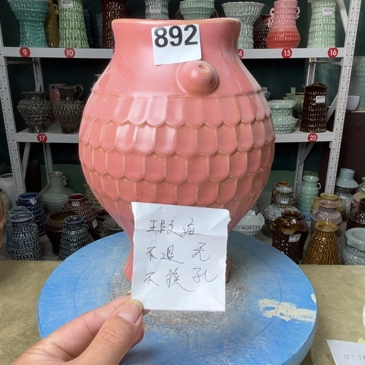 陶景德镇陶瓷花盆花器892