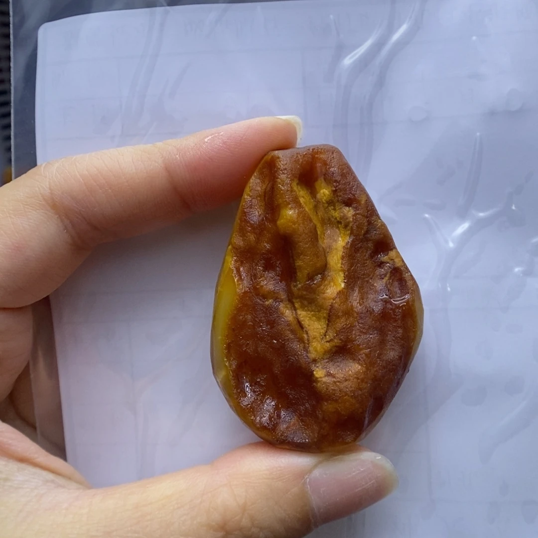 未镶嵌定制蜜蜡郎