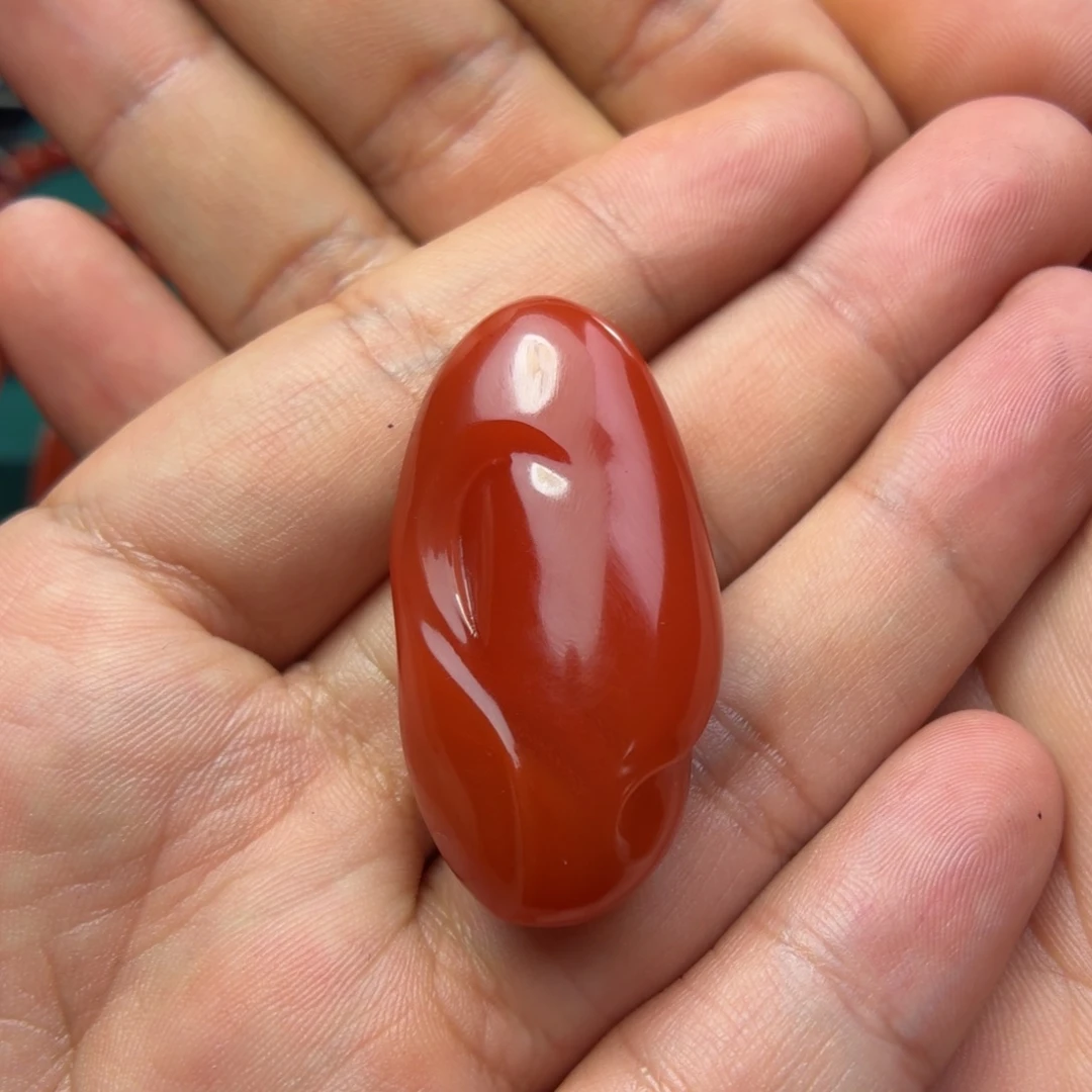 边***玩未镶嵌手串南红玛瑙