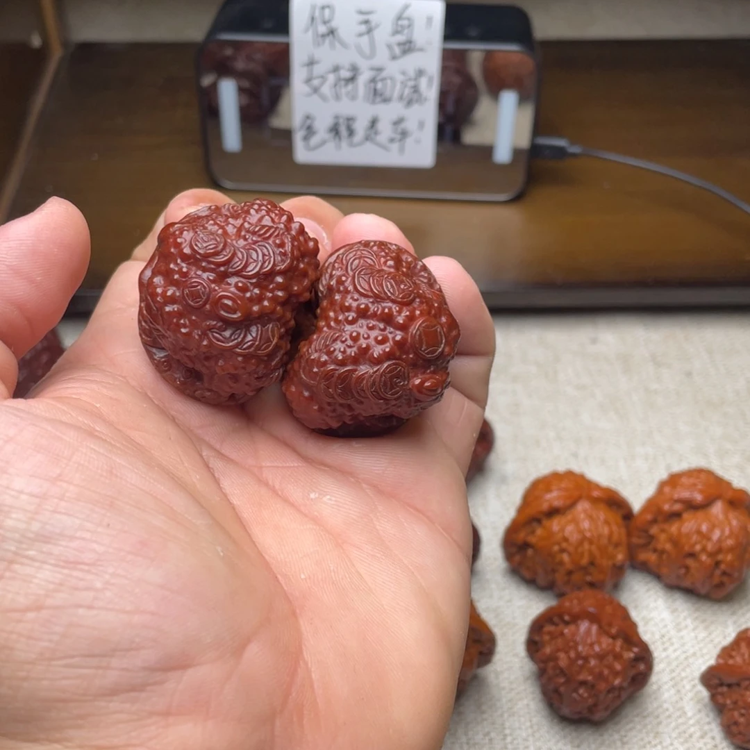 吊坠猴头核桃喵*雕刻.6.GPD#EBTT#