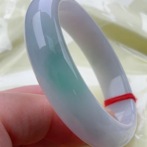 翡翠手镯未镶嵌正56买断不退不换