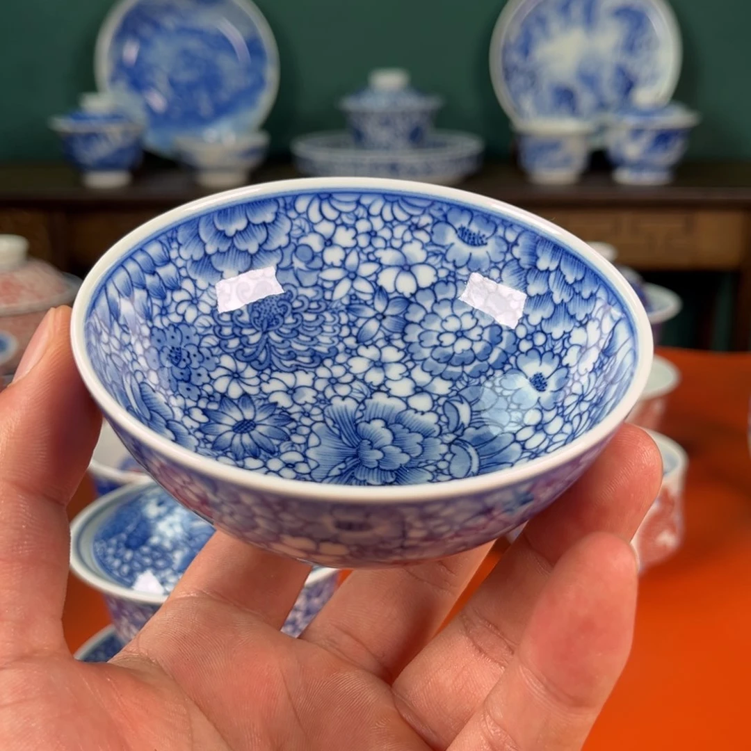 瓷片景德镇手工手绘