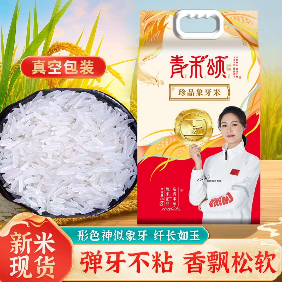 2025南方当季新米广东一级长粒象牙米炒饭煲仔饭甄选10斤真空装