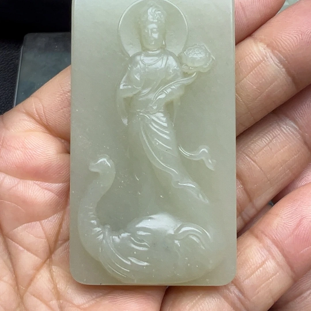 和田玉（糖玉）未镶嵌颈饰