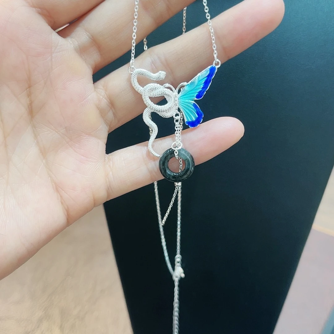 翡翠颈饰未镶嵌吊坠