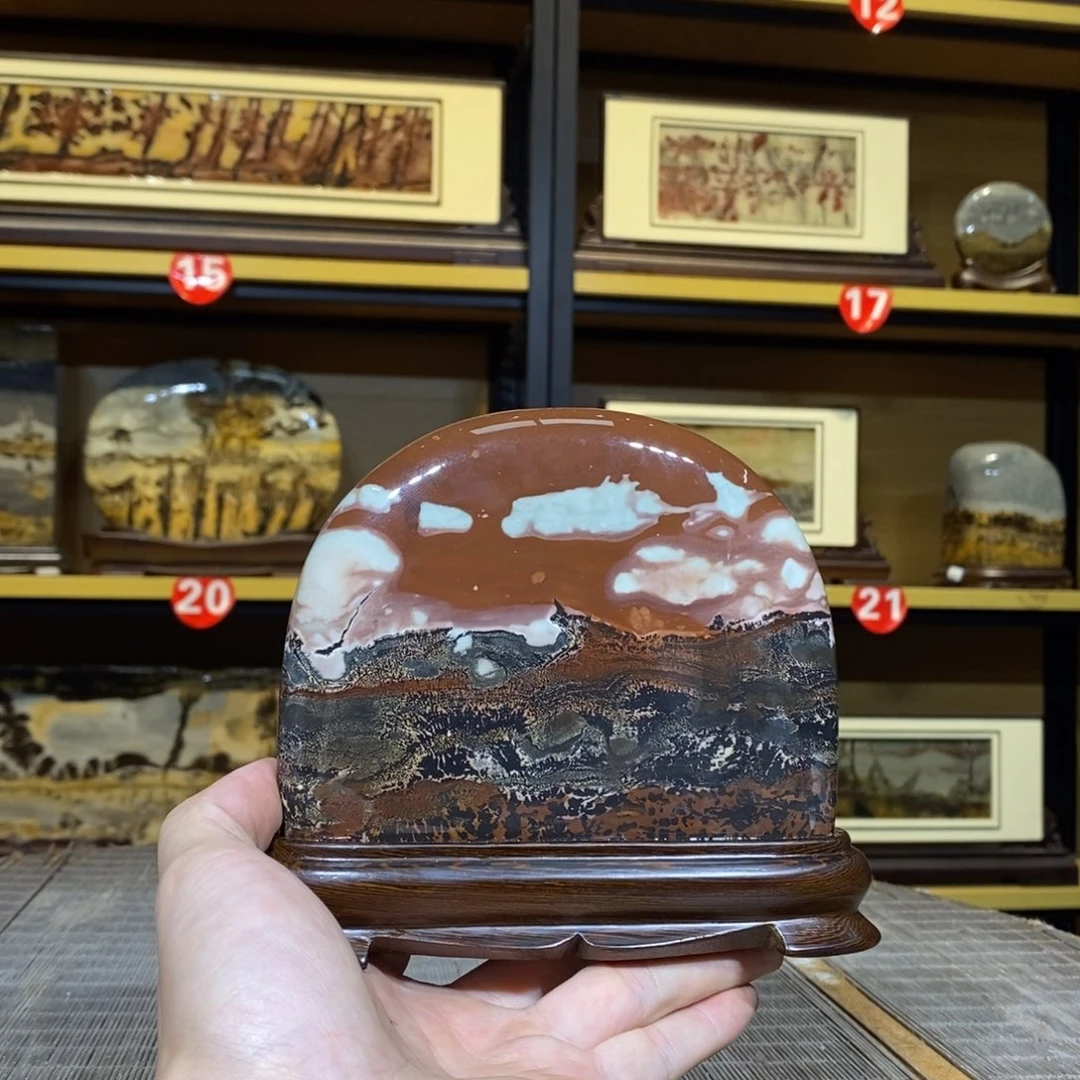 印石昌化石国画石