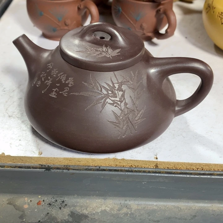 紫砂茶壶原矿手工11