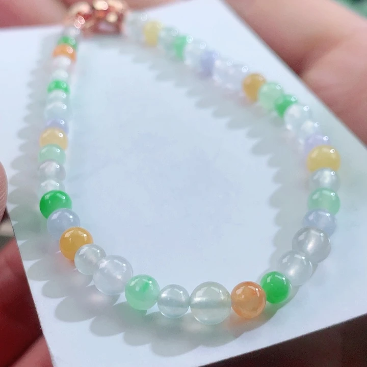 未镶嵌手链翡翠023卡4+