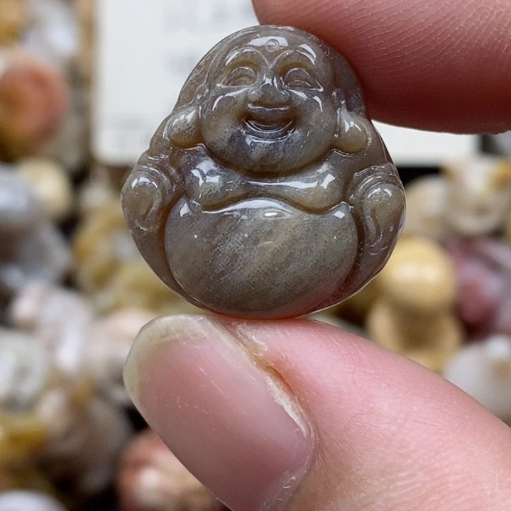 颈饰未镶嵌硅化珊瑚（珊瑚玉）小