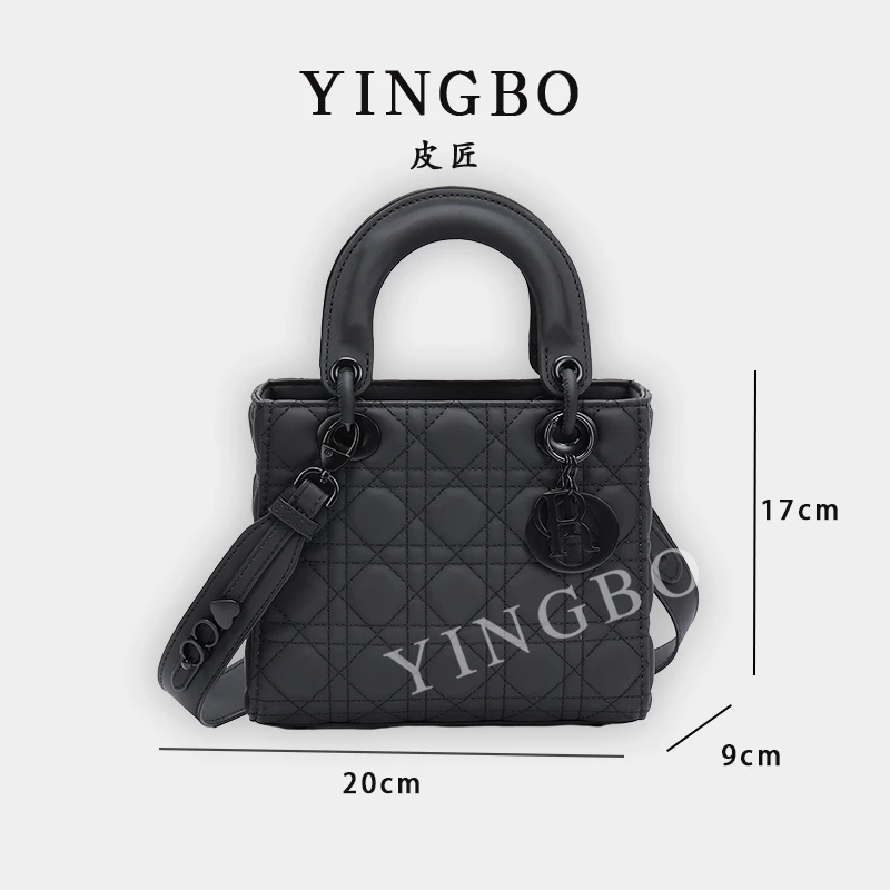 【英柏甄选】QYX-SH150-黑色 然与纯小众设计感时尚单肩百搭女包