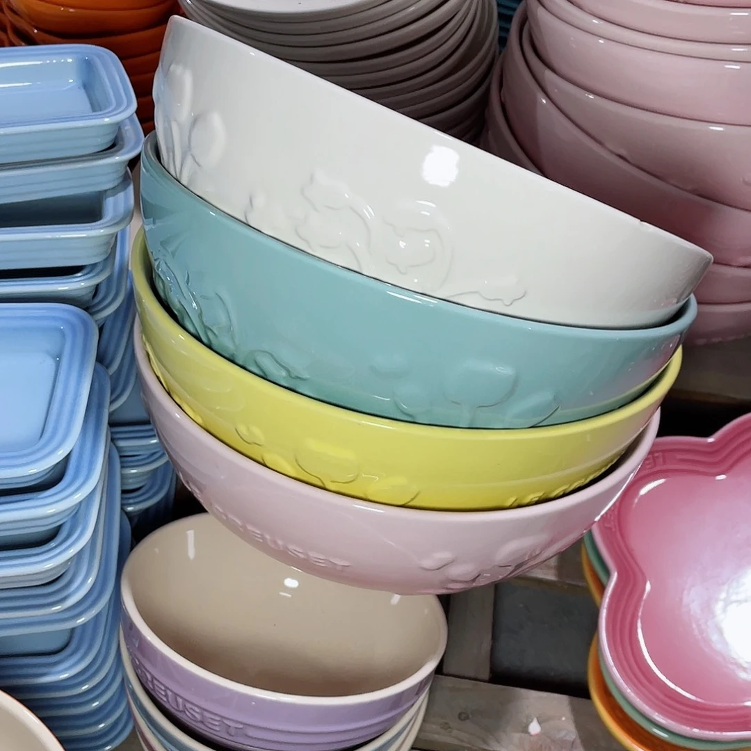 瓷片微瑕陶瓷餐具家用 一个