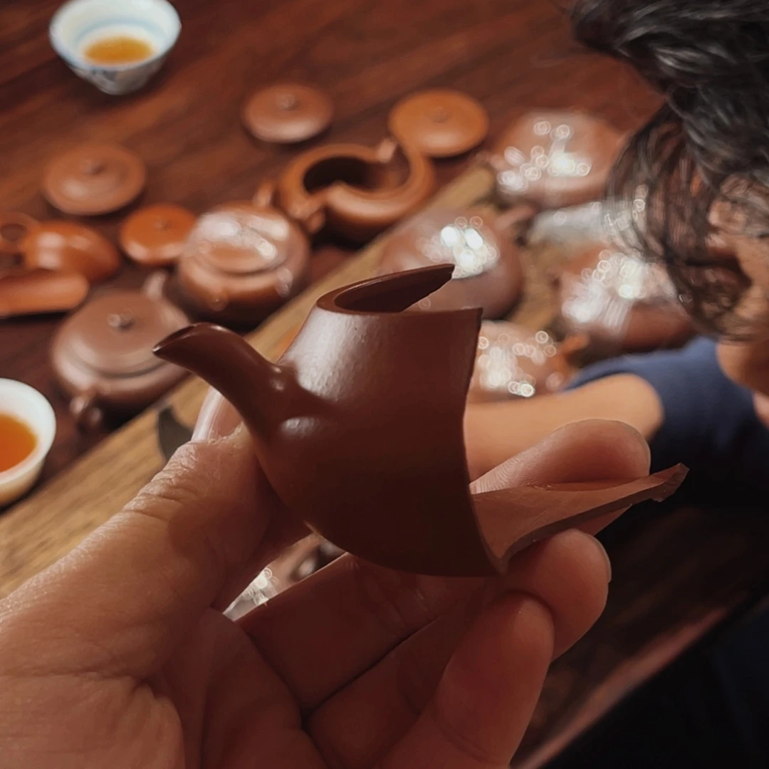 段泥茶壶g*-残件标本