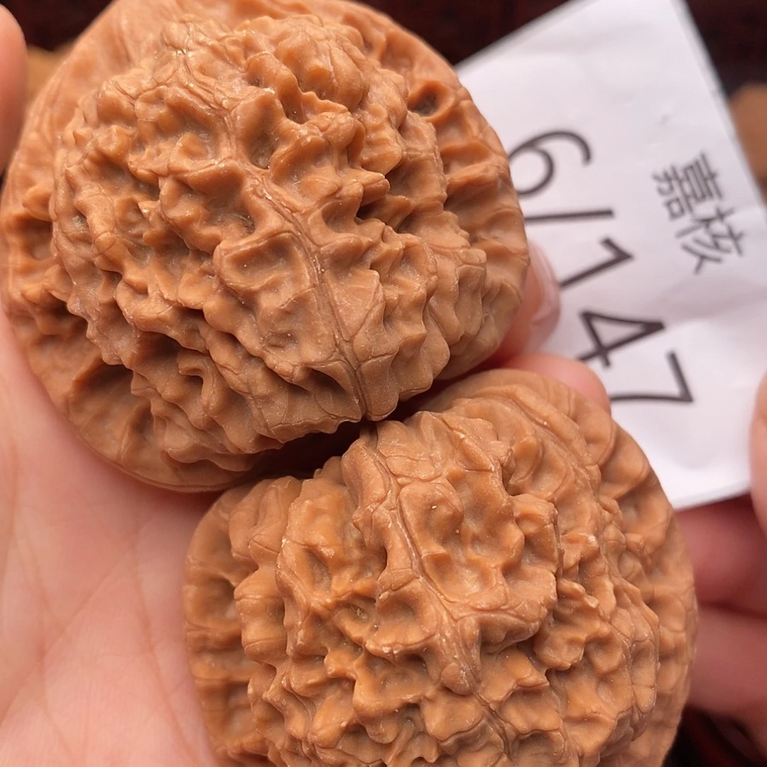把件文玩核桃48官帽