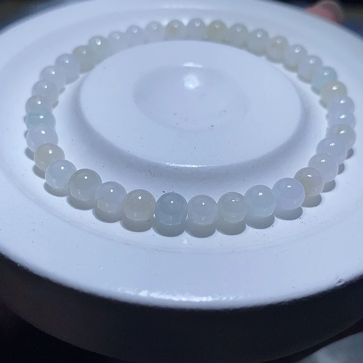 未镶嵌手串翡翠天然缅甸A货翡翠手串卡5.3