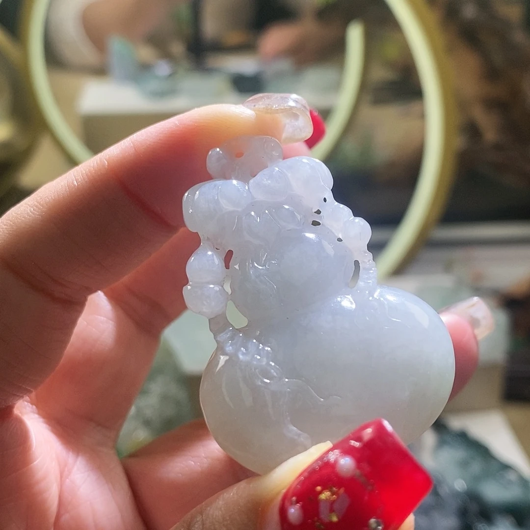 【闪购商品】翡翠颈饰未镶嵌葫芦
