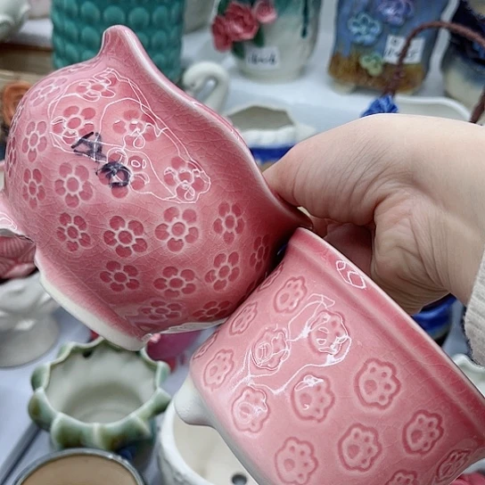 多肉绿植陶瓷花盆