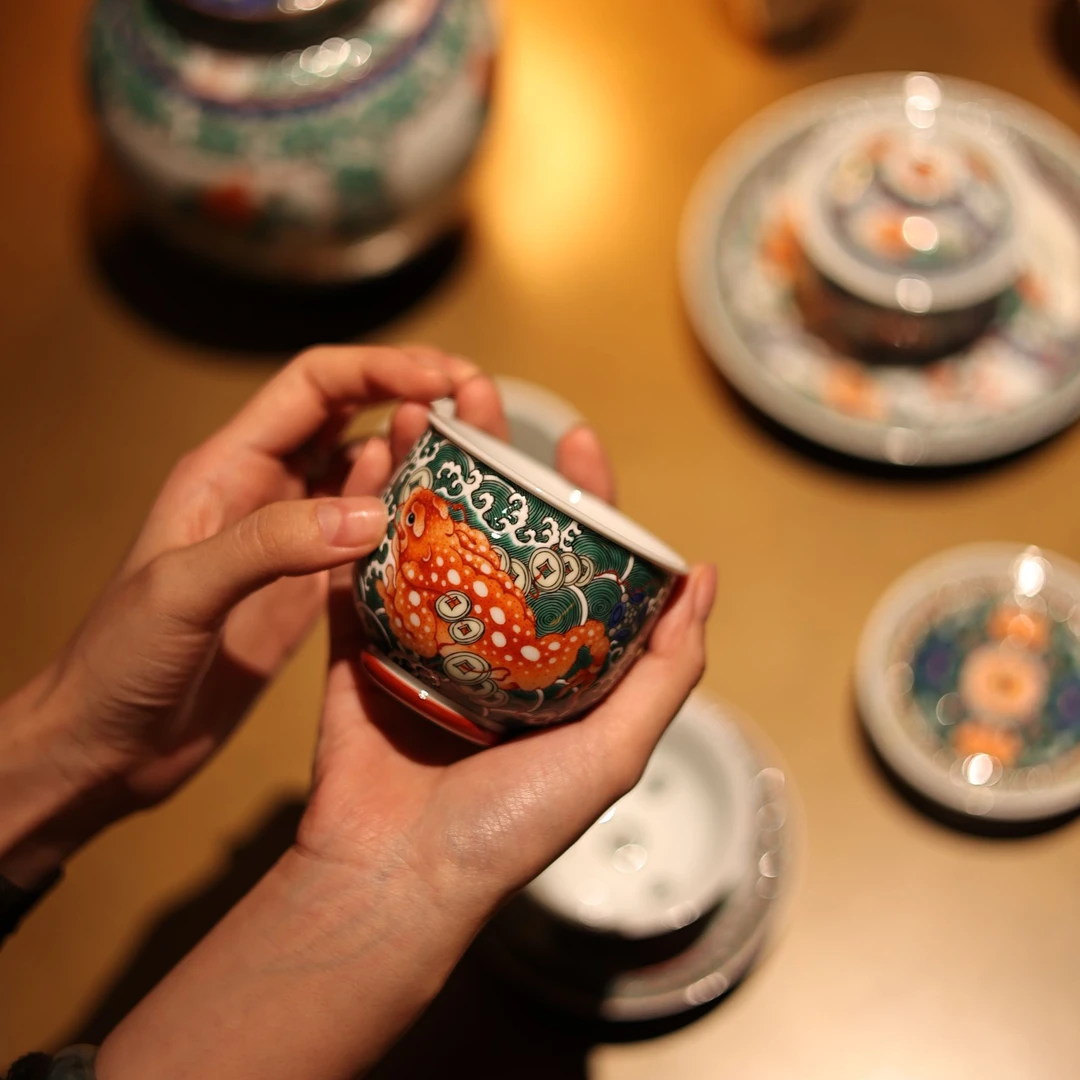 【悦生活】纳福-古阅和风-杯-120ml（古阅0068）