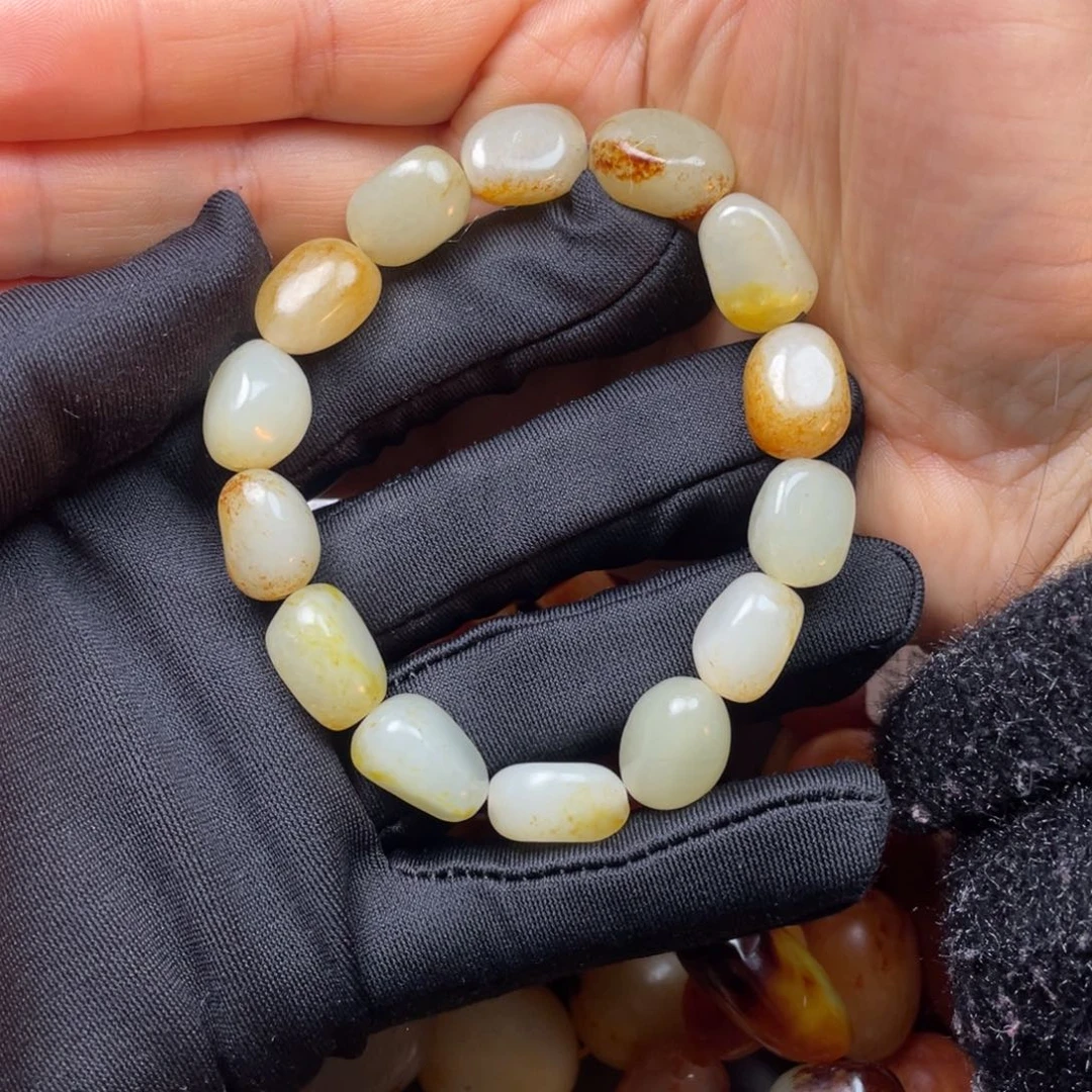 和田玉手链未镶嵌