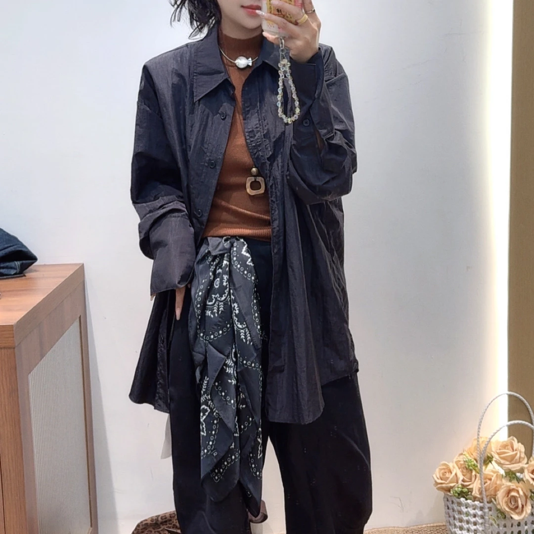 Nana家早秋款防晒衬衫衬衣