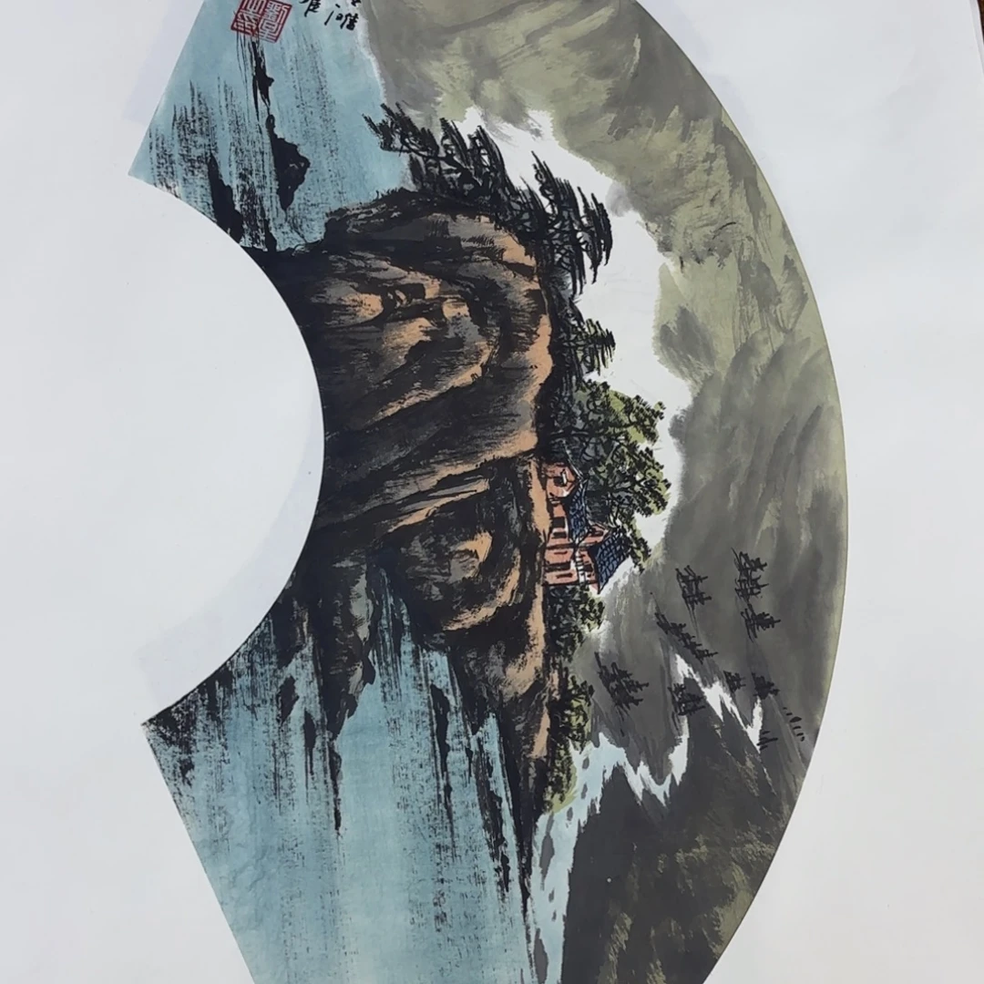 国画国画刘星老师作品刘