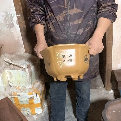 花盆紫砂手工定制