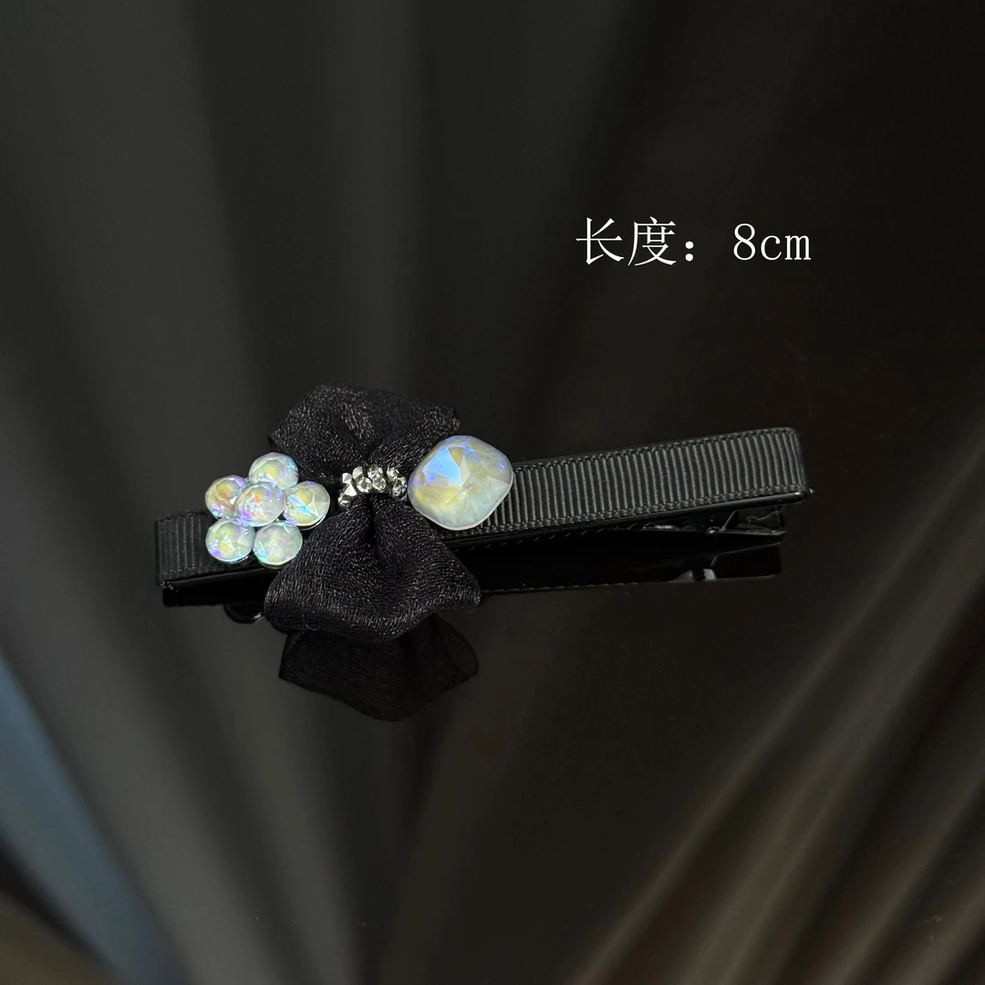 BAOSHATI/宝莎缇F-1550高级感花朵侧边鸭嘴夹