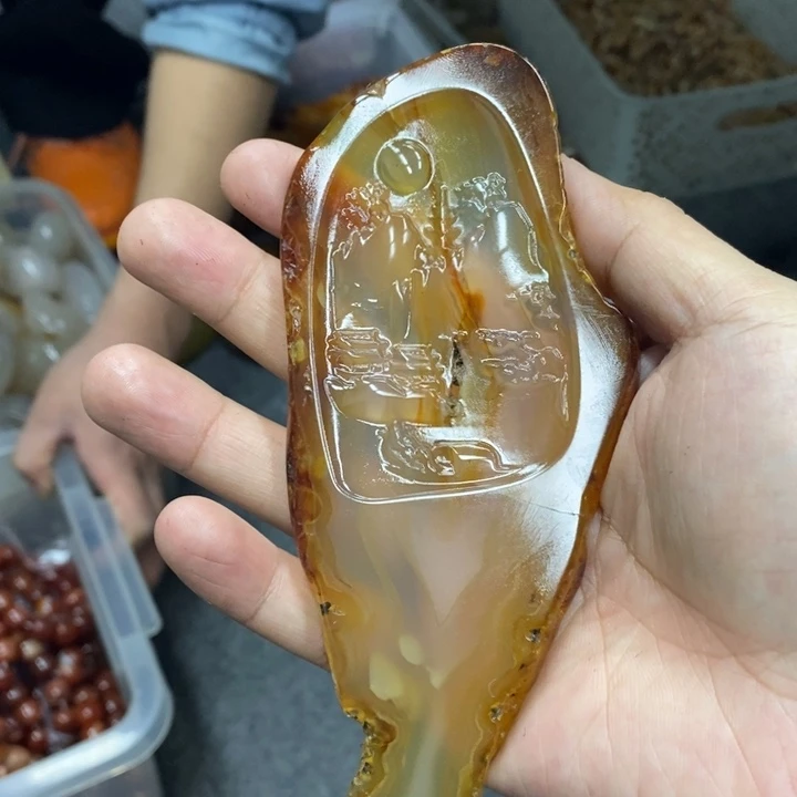 玛瑙/玉髓吊坠(不含链)未镶嵌