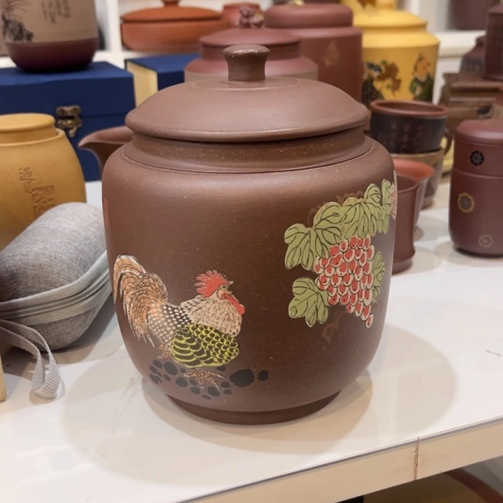 紫砂茶叶罐紫砂茶叶罐