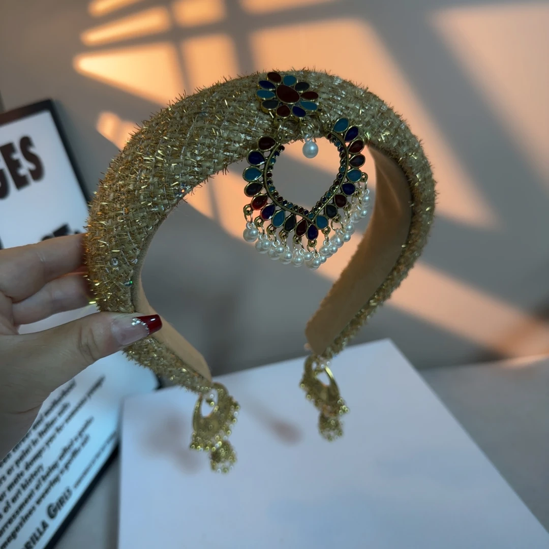 异域风情修饰额头时尚洋气发箍