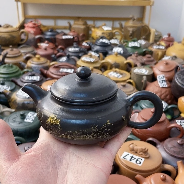 茶壶紫砂紫砂微瑕