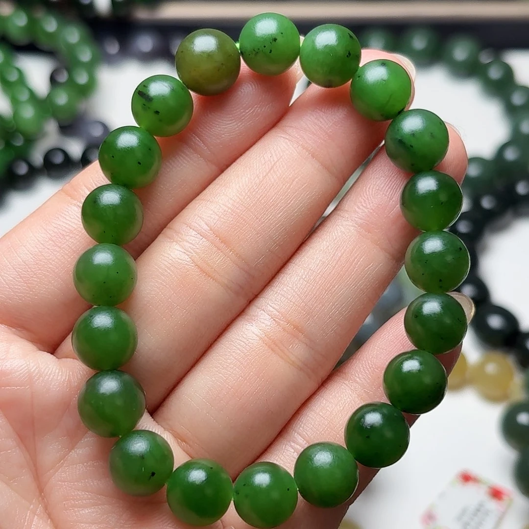 和田玉（碧玉）未镶嵌手链和田 10