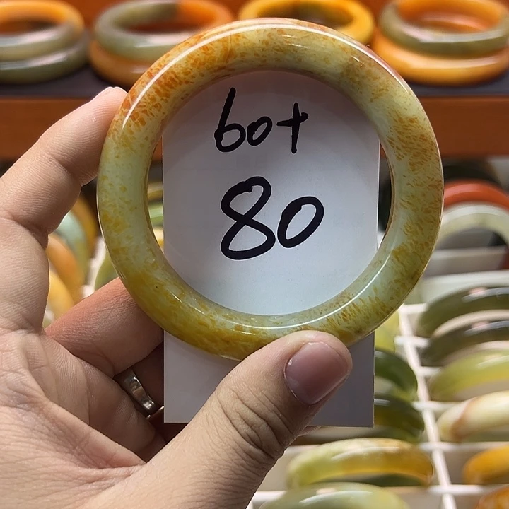 蛇纹石玉合金手镯