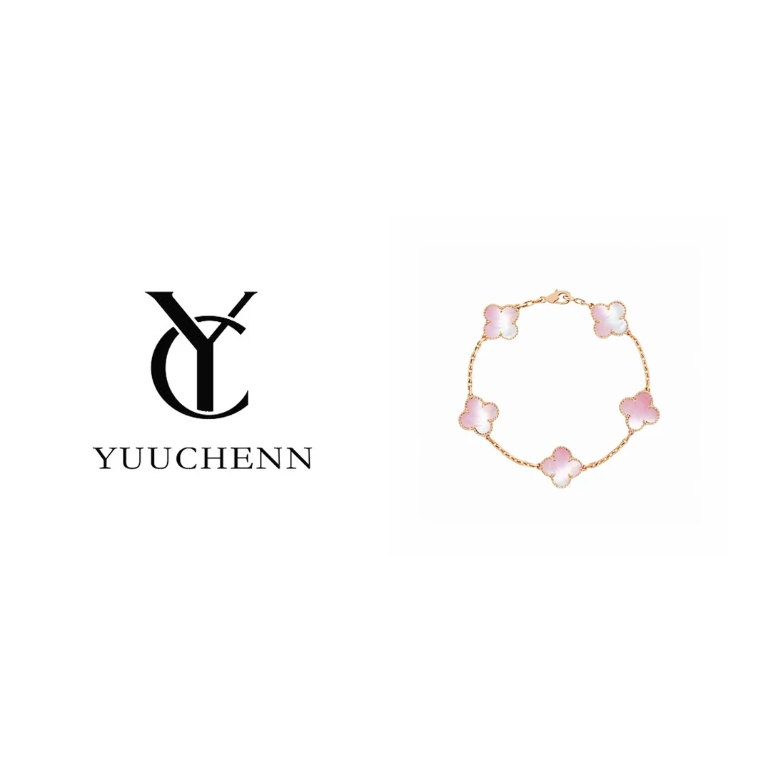 铜合金贝壳手链 YUUCHENN【Aihambra】个性轻奢女士手链