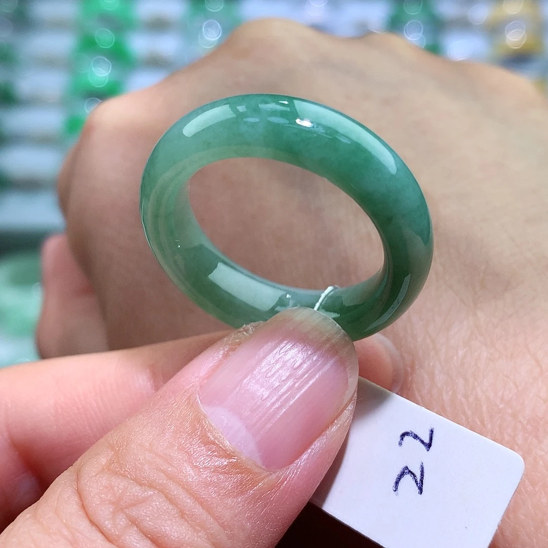 翡翠戒指未镶嵌22号