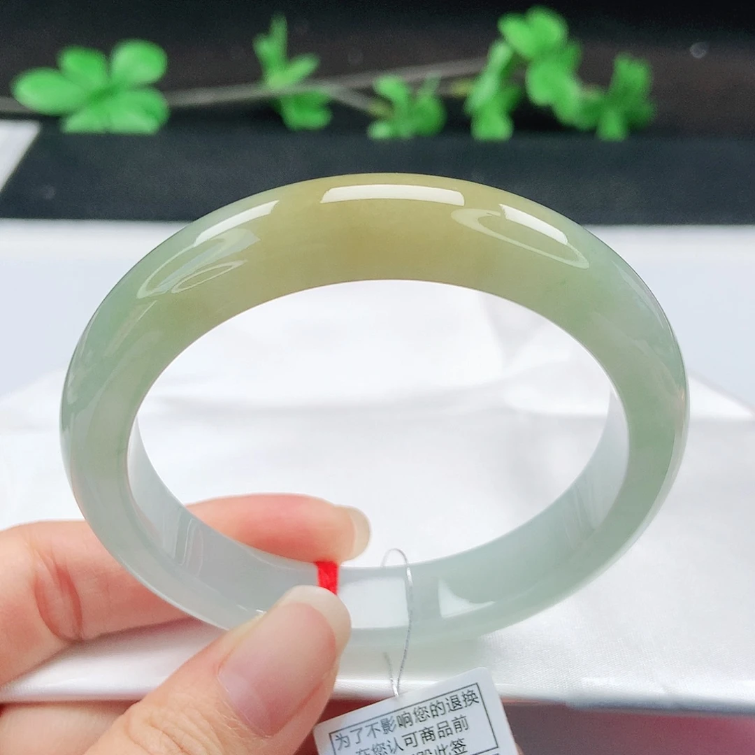 未镶嵌手镯翡翠57圈