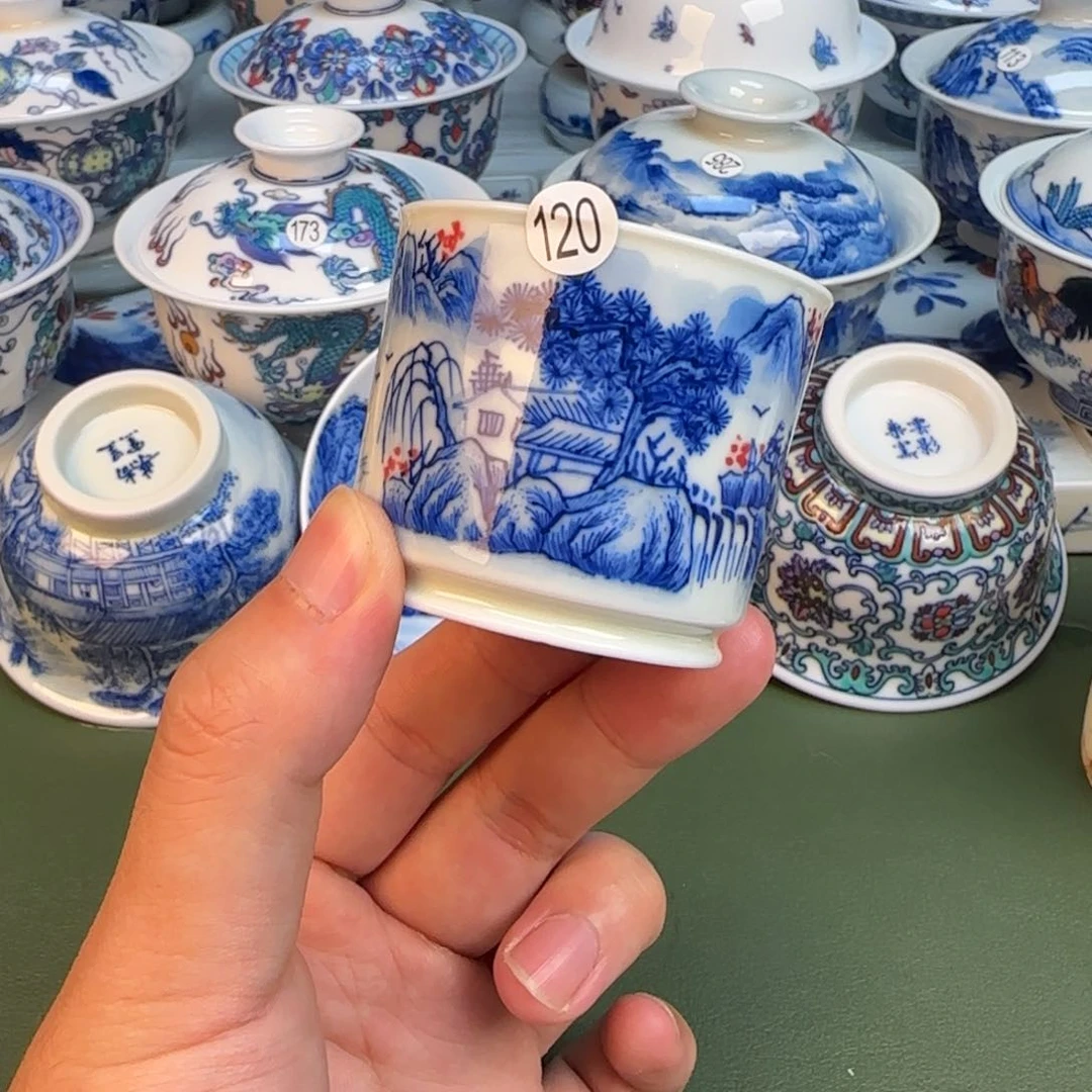 景德镇手绘手工陶瓷120